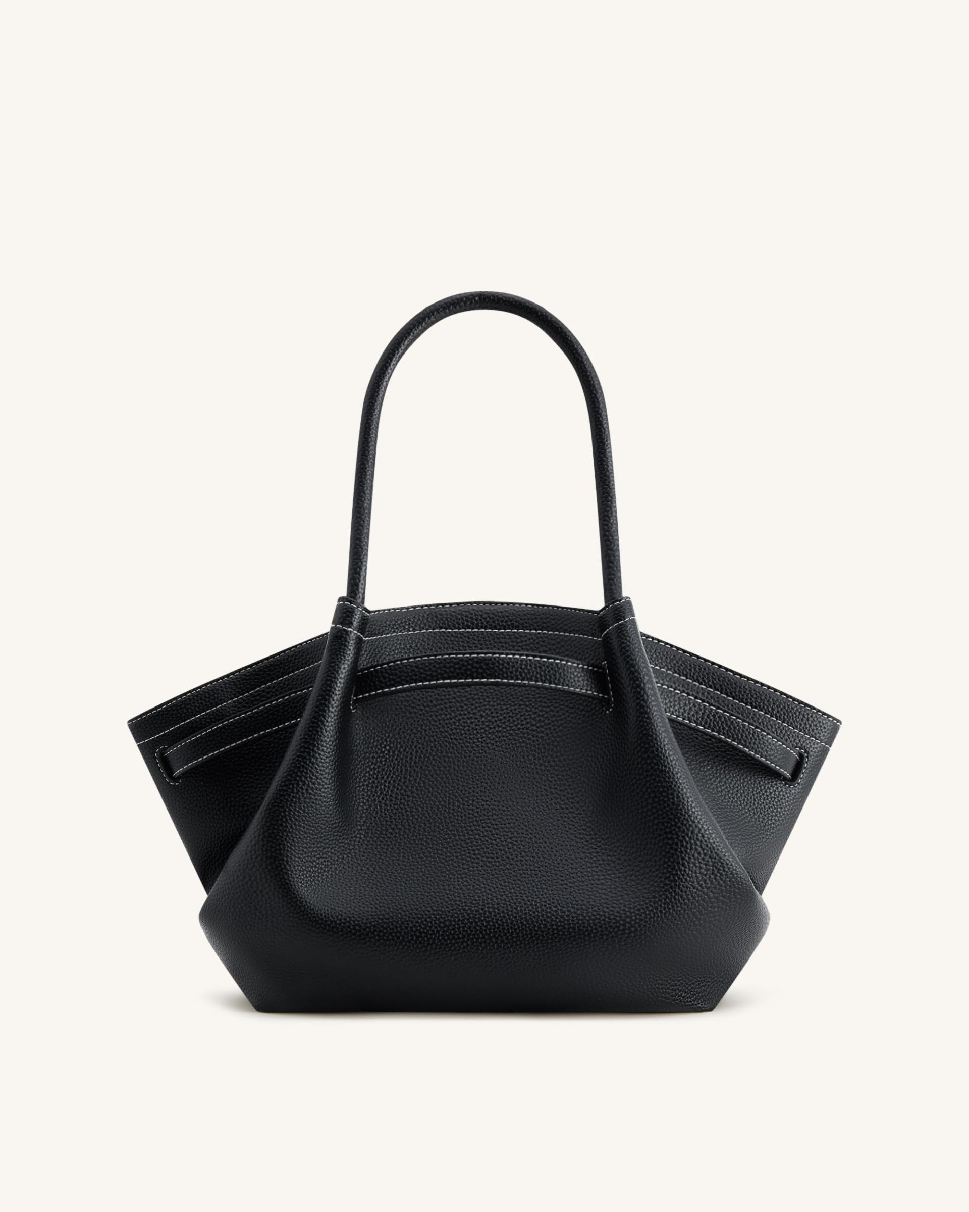 Hana Medium Tote Bag - Black 4