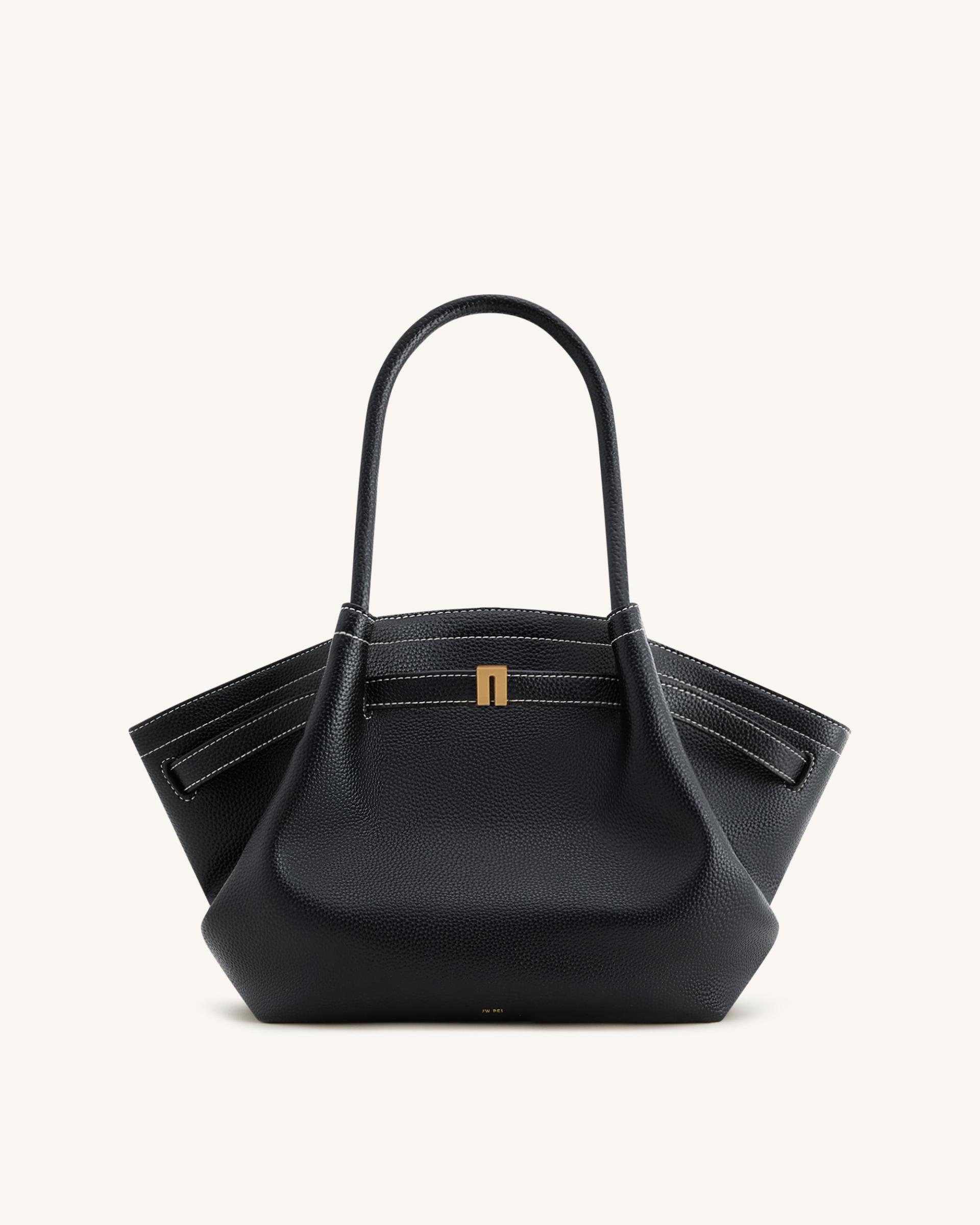Hana Medium Tote Bag - Black