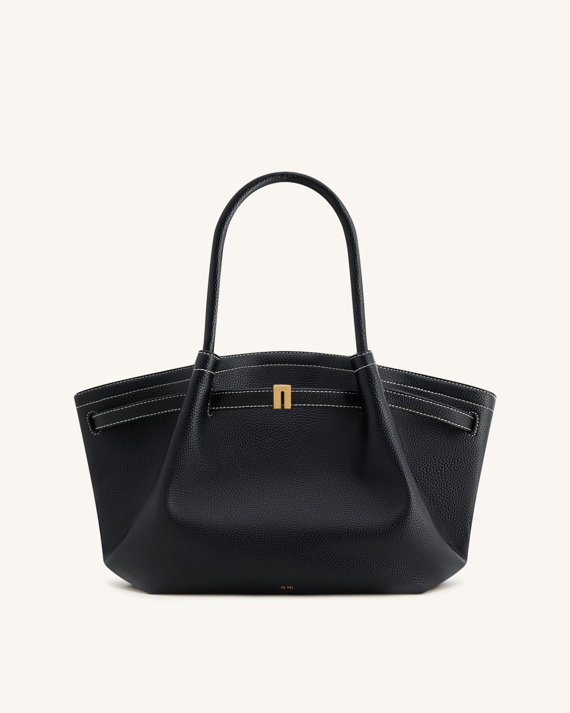 Hana Medium Tote Bag - Black 2