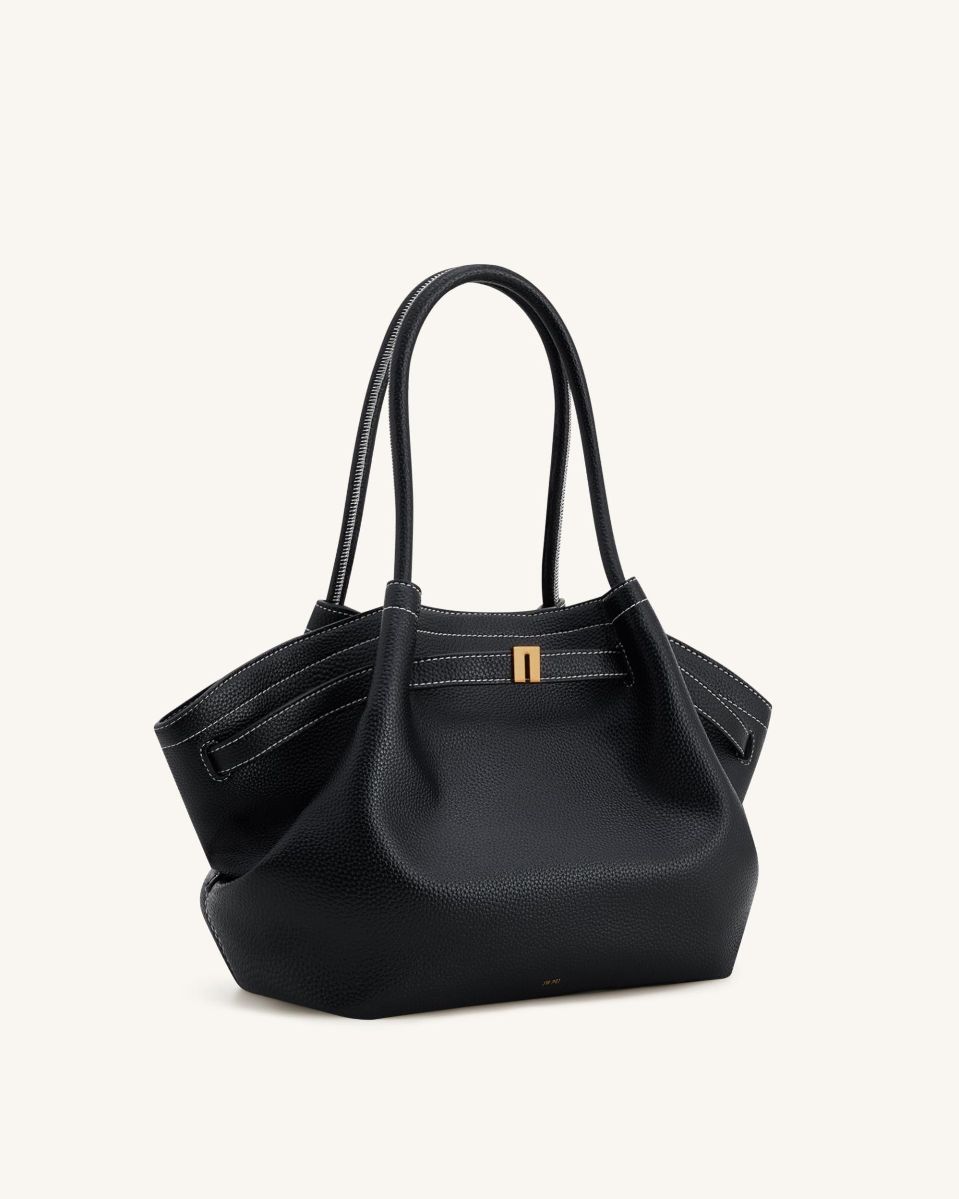 Hana Medium Tote Bag - Black 3