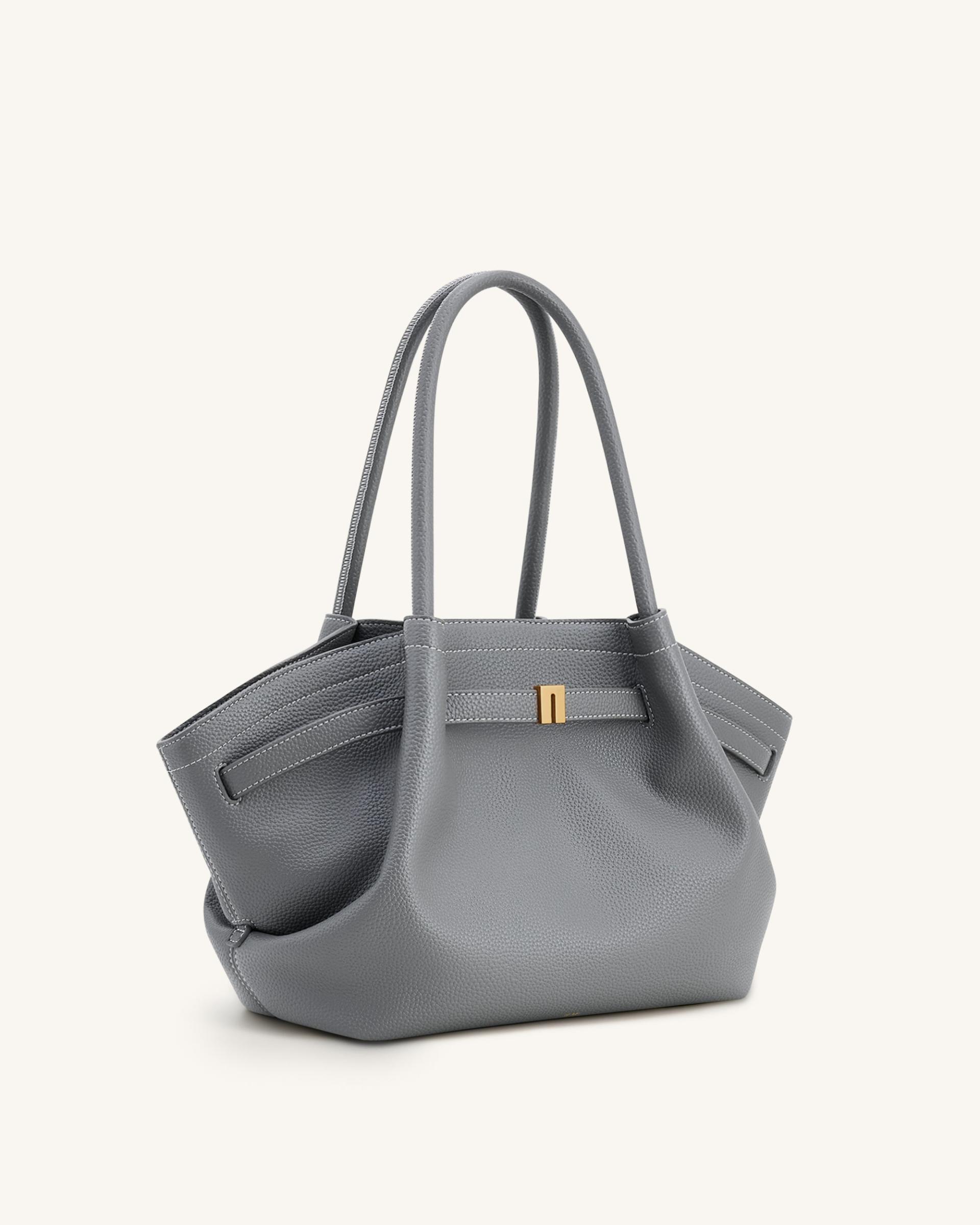 Hana Medium Tote Bag - Slate Gray 3