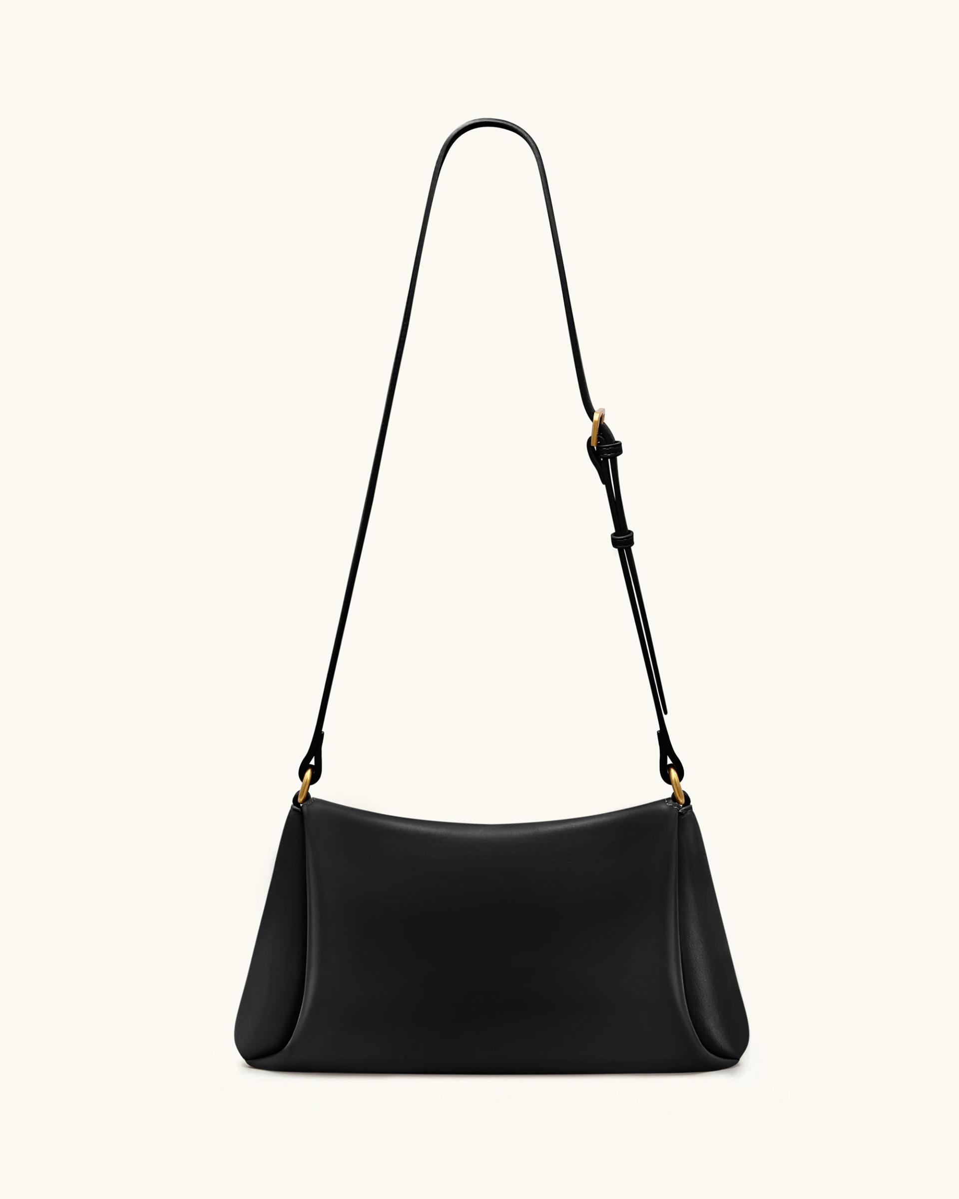 Greta Twist-Lock Crossbody Bag - Black 3