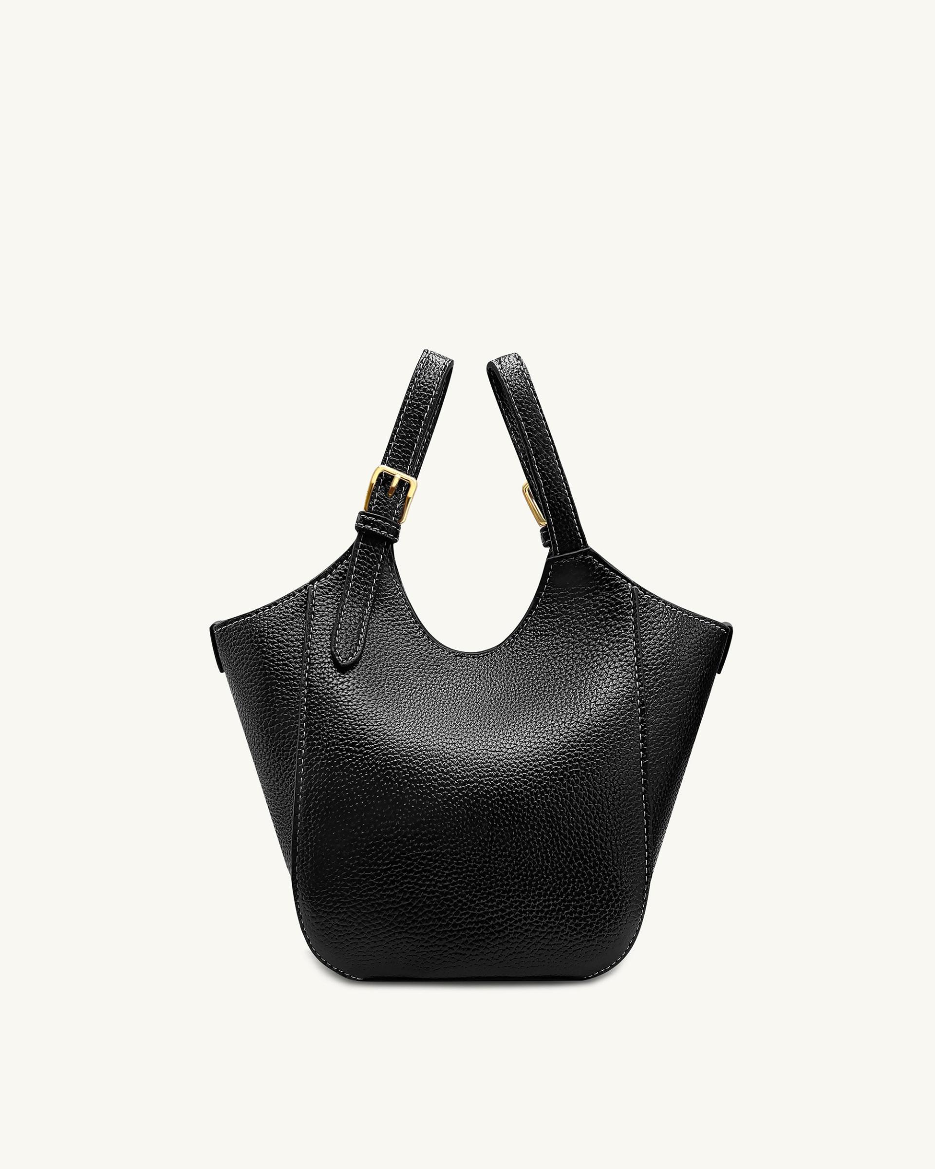 Ines Padlock Tote Bag - Black 4