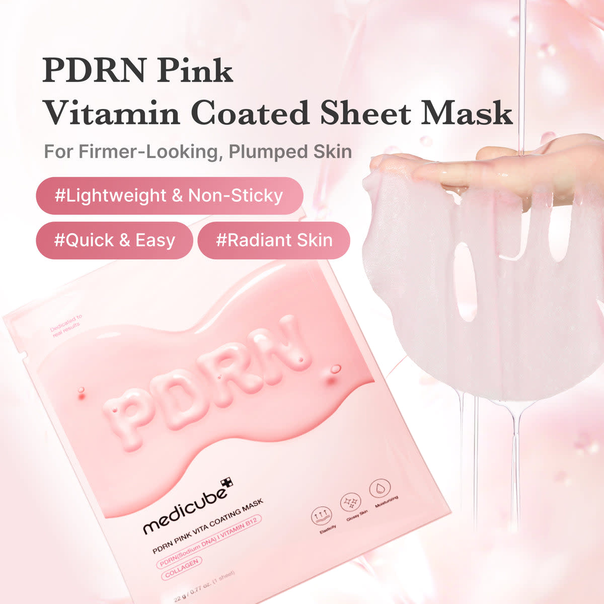 PDRN Pink Vita Coating Sheet Mask 2