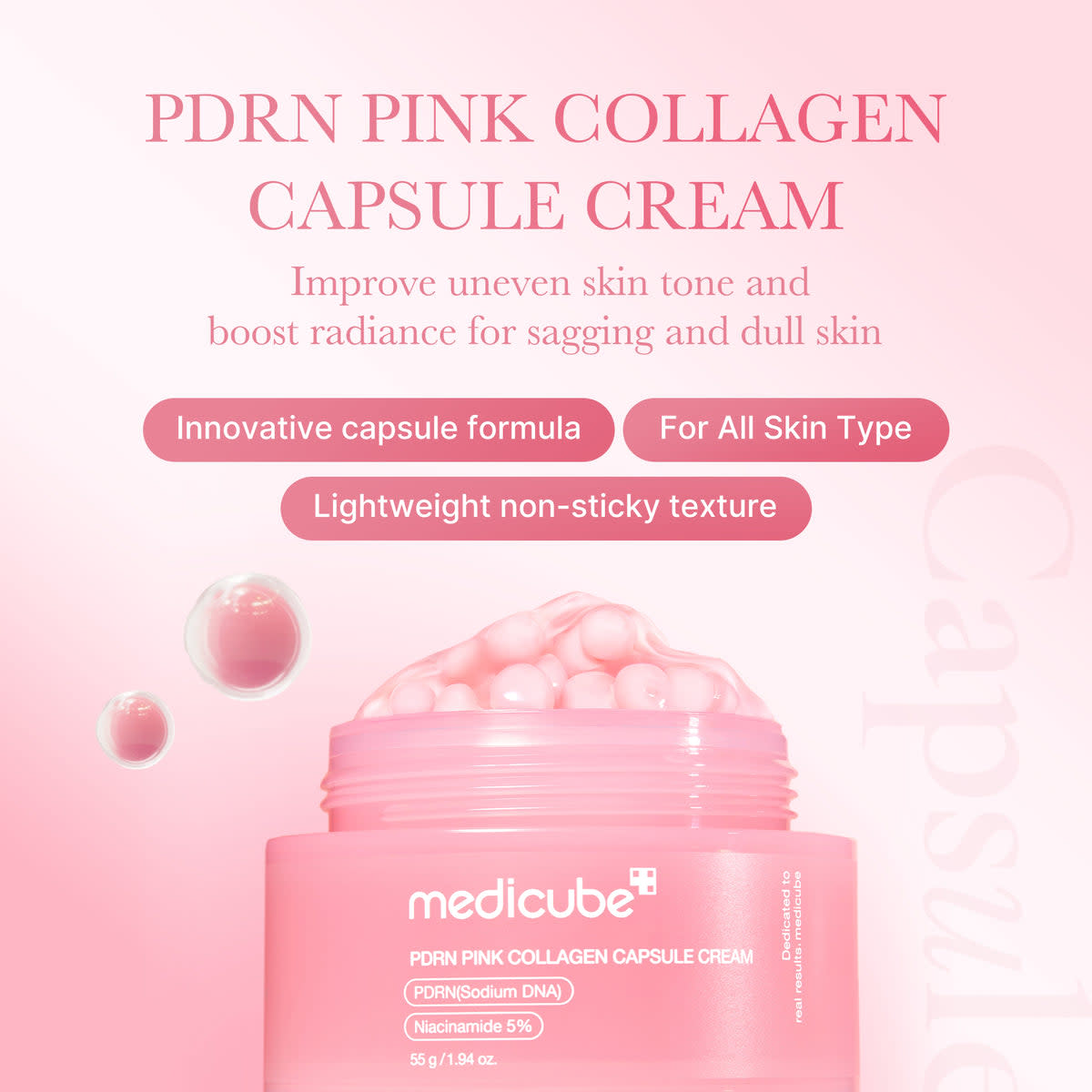 PDRN Pink Collagen Capsule Cream 2