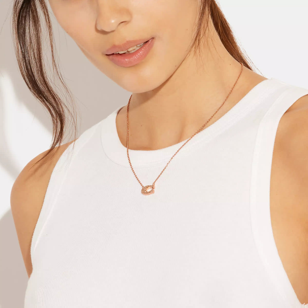 Pave Signature Necklace 5