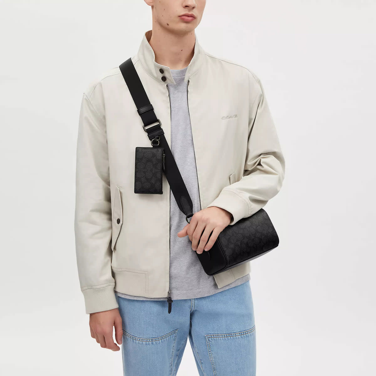 Axel Crossbody Bag In Signature Canvas 2