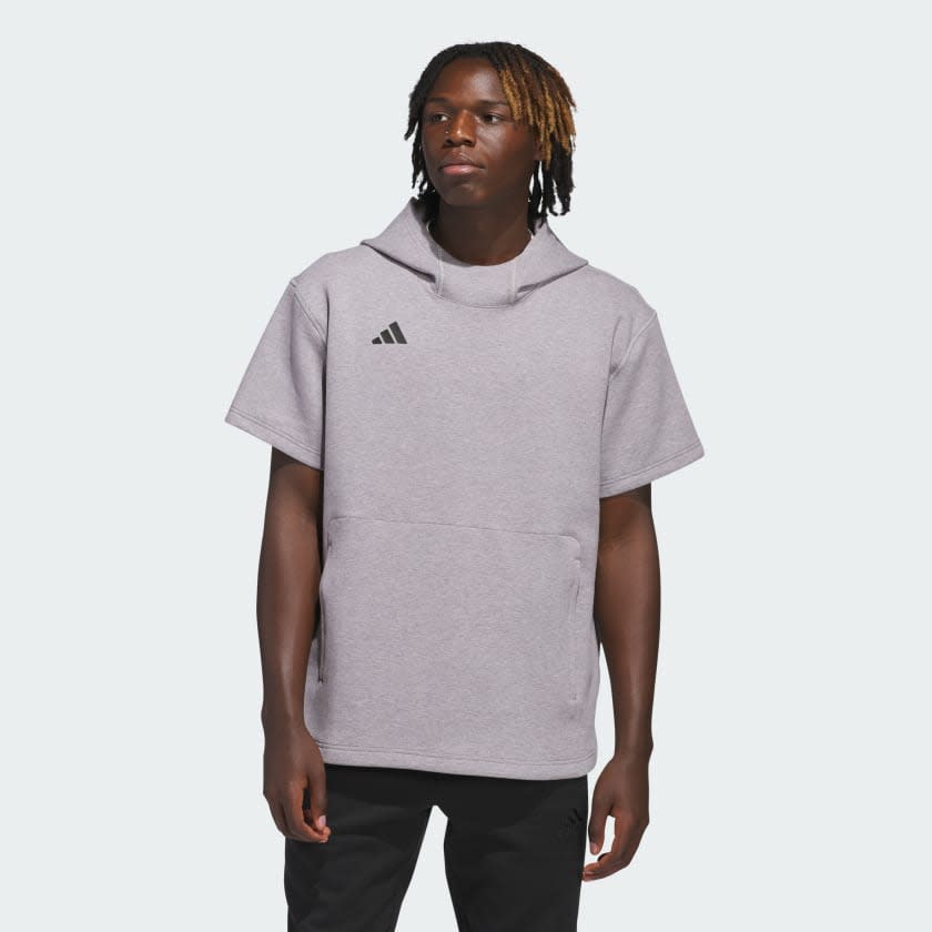 Adidas Dugout Short Sleeve Hoodie (Gender Neutral) Men 2