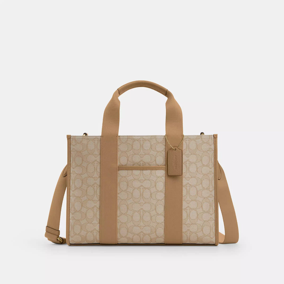 Smith Tote Bag In Signature Jacquard 3
