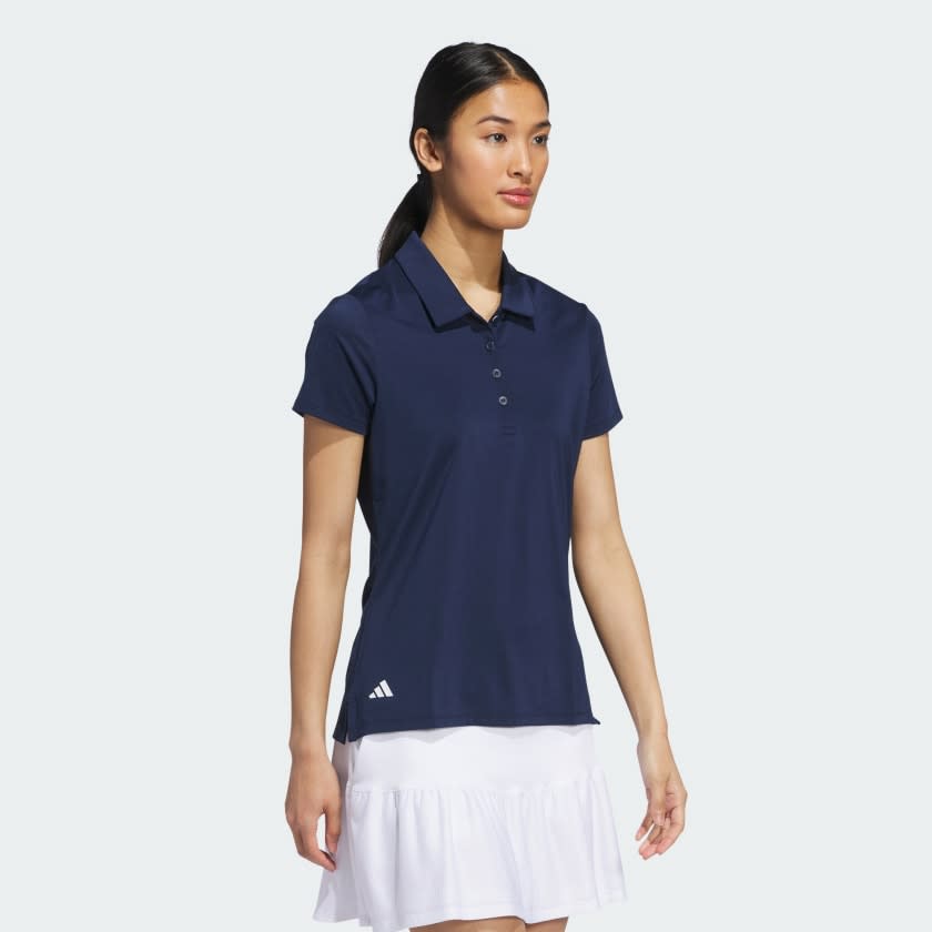 Adidas Ultimate365 Solid Short Sleeve Polo Shirt Women 3