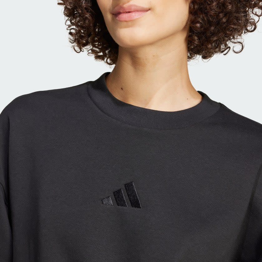 Adidas ALL SZN Fleece Loose Sweatshirt Women 4