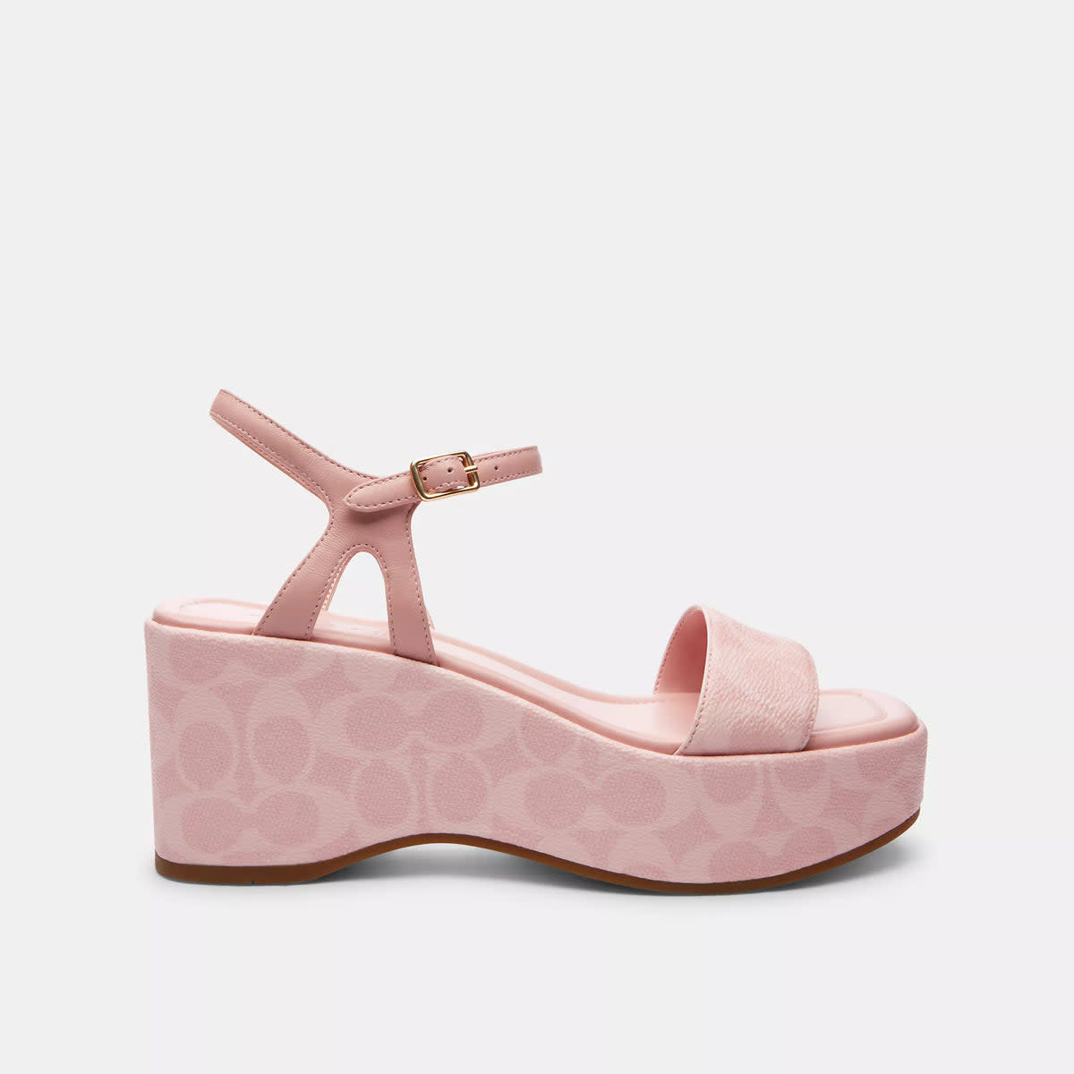 Gale Wedge Sandal In Signature Canvas 3