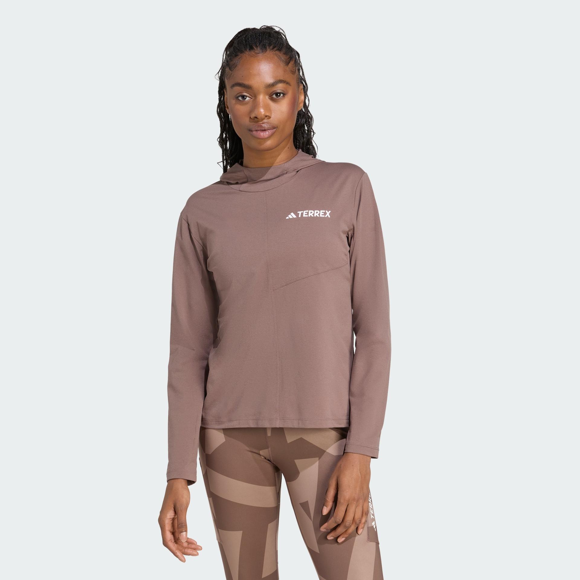Adidas Terrex Multi Climacool Hooded Long Sleeve Top Women