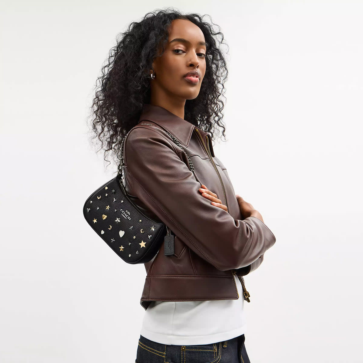 Teri Mini Crossbody Bag With Rivets 3