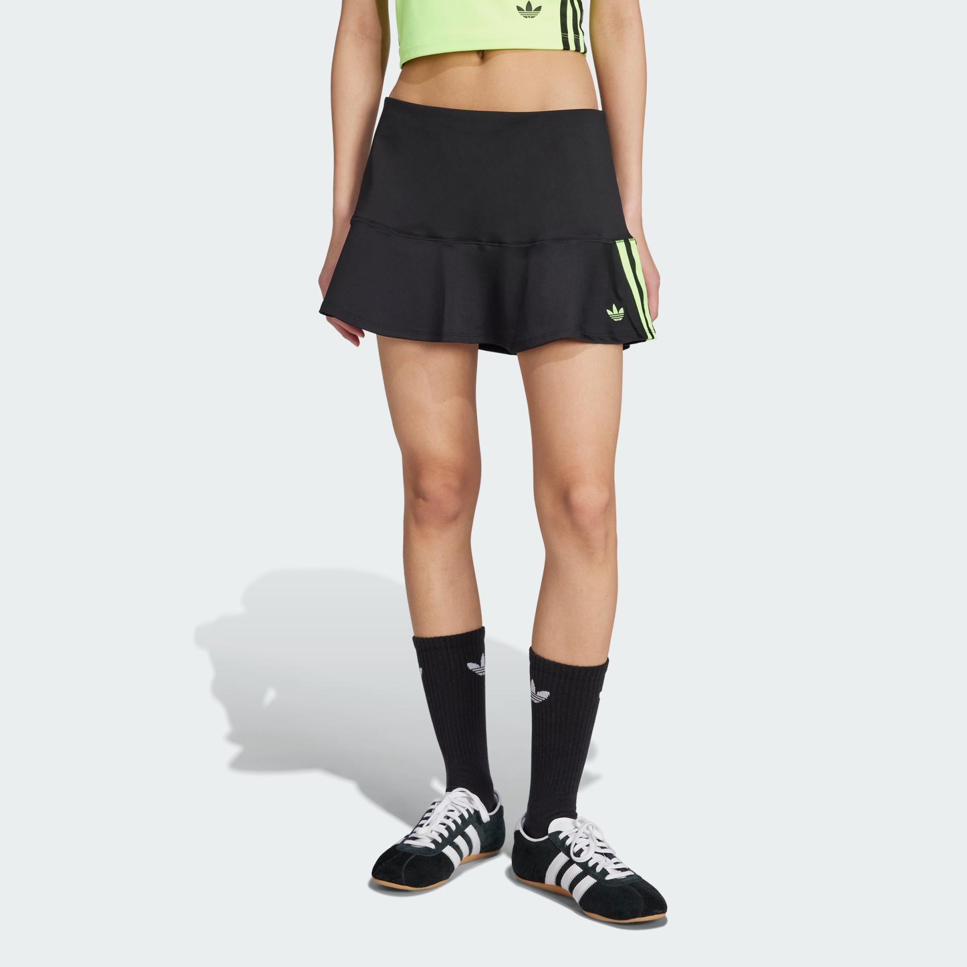Adidas Adicolor Interlock 3-Stripes Mini Skirt Women