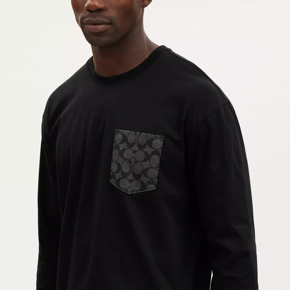 Signature Long Sleeve T Shirt In Organic Cotton 4
