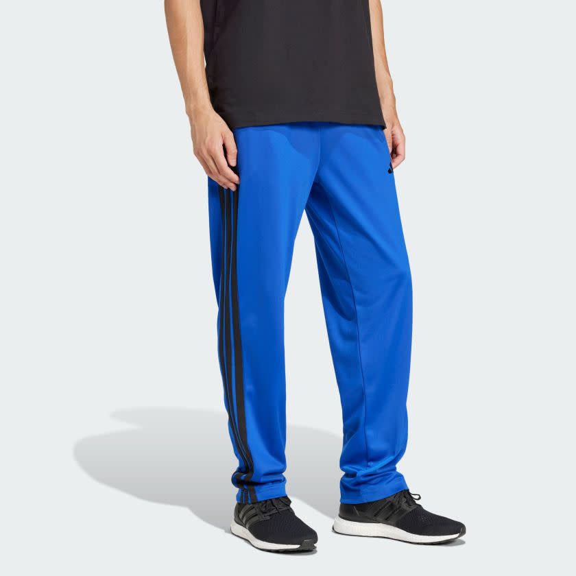 Adidas 3-Stripes Tricot Regular-Fit Open Hem Track Pants Men 3