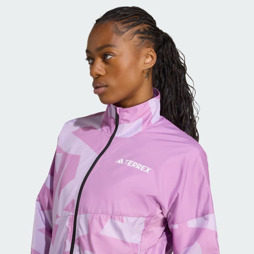 Adidas Terrex Multi Printed Wind Jacket Women 4