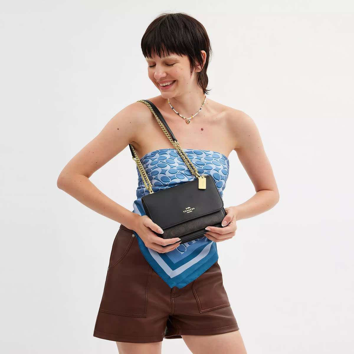 Klare Crossbody Bag In Signature Canvas 5