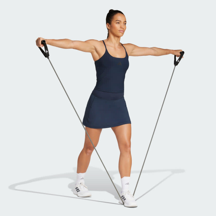 Adidas Optime Skort With Integrated Bike Shorts Women 3