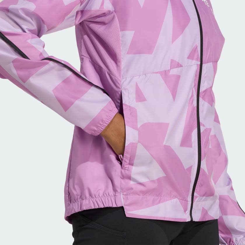 Adidas Terrex Multi Printed Wind Jacket Women 5