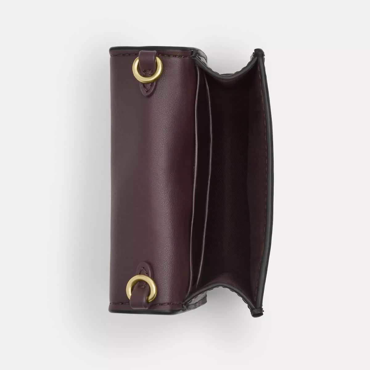 Mini Wallet On A Chain In Signature Canvas 2