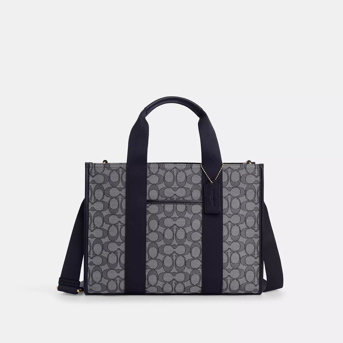Smith Tote Bag In Signature Jacquard 2