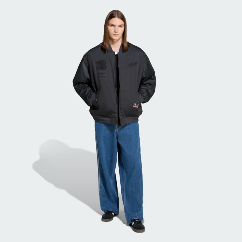 Adidas Originals & All Blacks Reversible Team Bomber Jacket Men 4