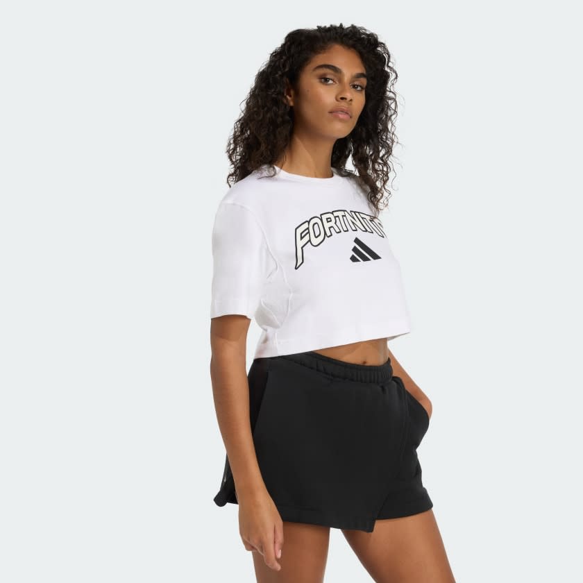 Adidas x Fortnite Crop Tee Women 3