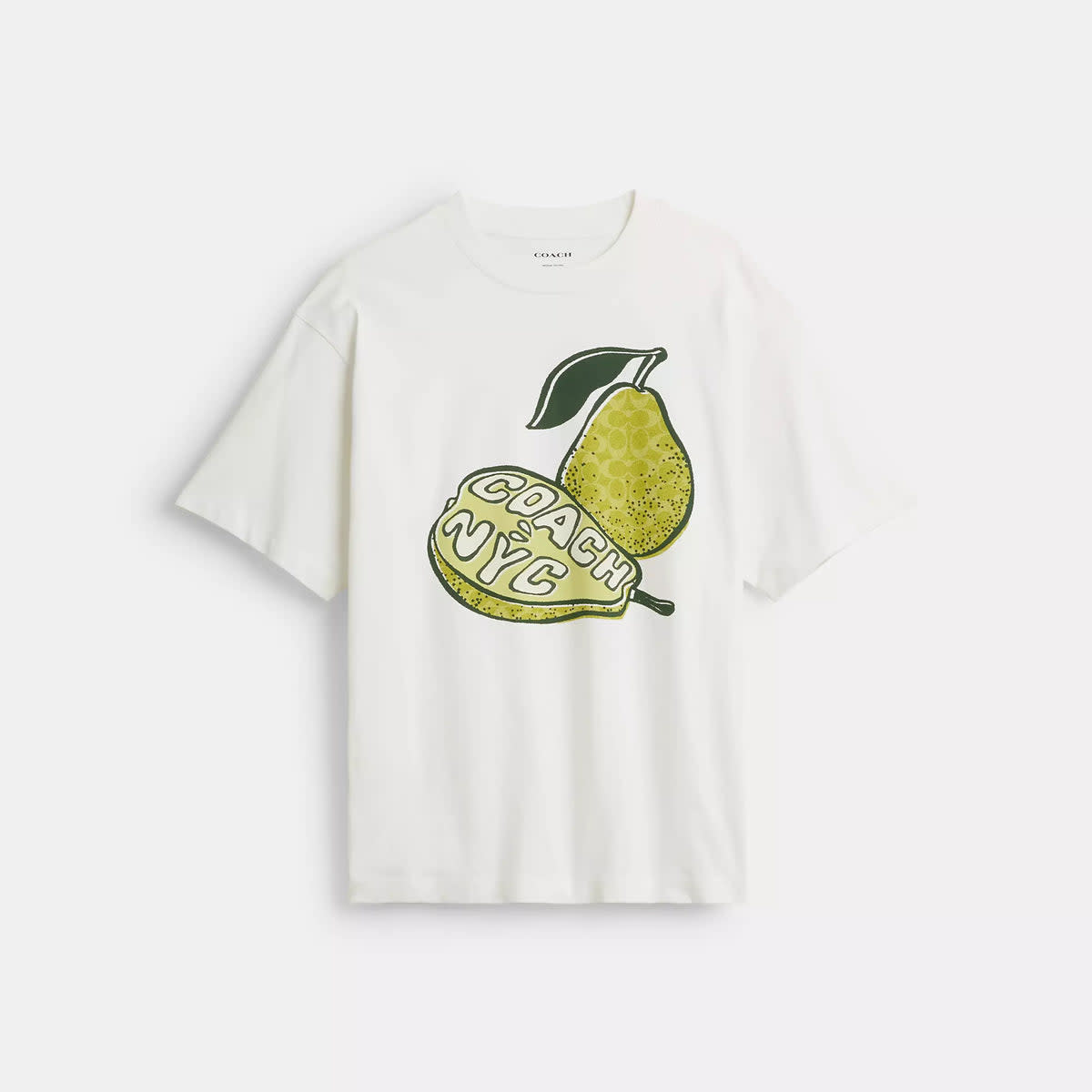 Pear Relaxed T Shirt In Organic Cotton