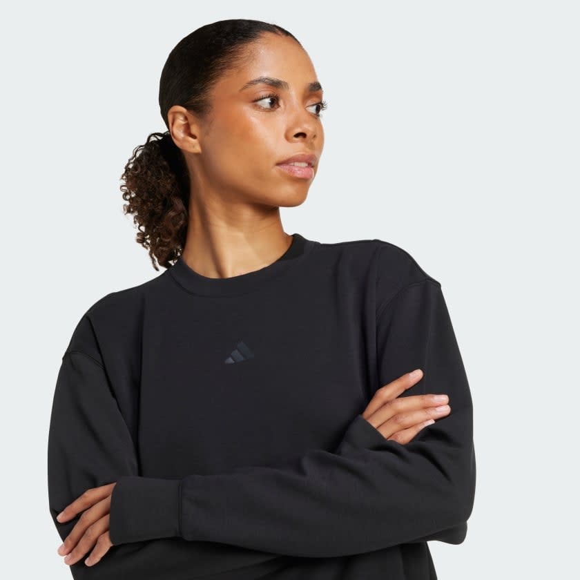 Adidas Designed-for-Training Warm-Up Crewneck Sweatshirt Women 5