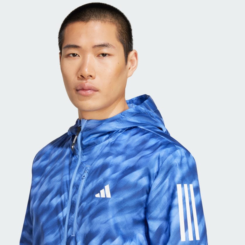 Adidas Own The Run Allover Print Jacket Men 4