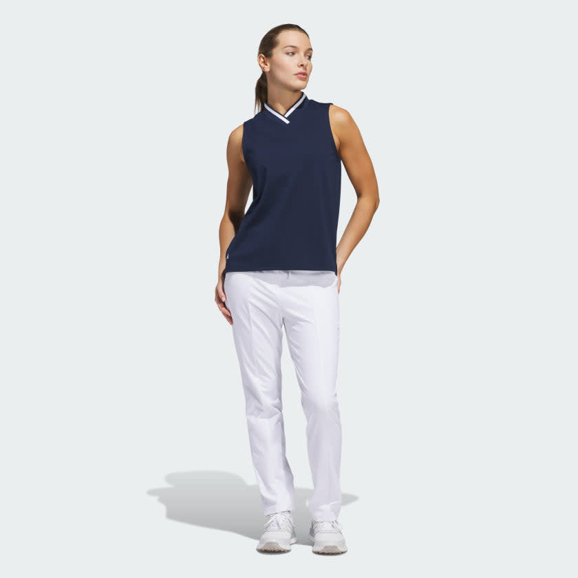 Adidas Go-To Sleeveless Polo Shirt Women 4