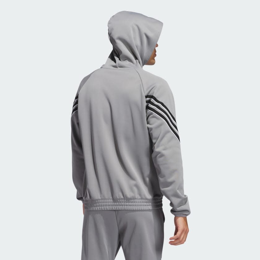 Adidas Select Foundation Fleece Hoodie Men 2