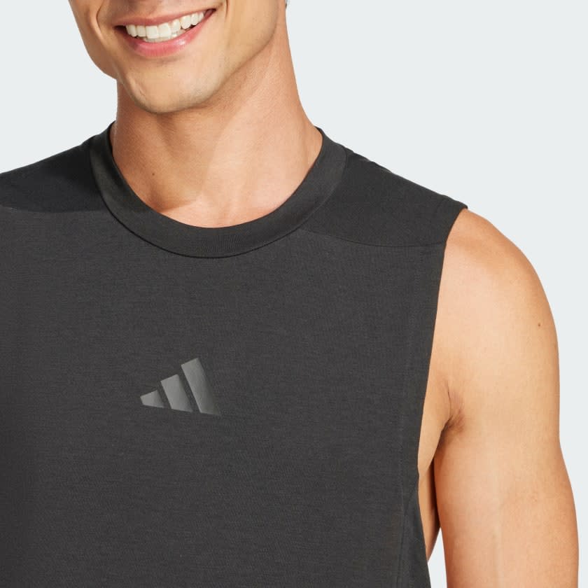 Adidas Designed-for-Training 3-Stripes Tank Top Men 4