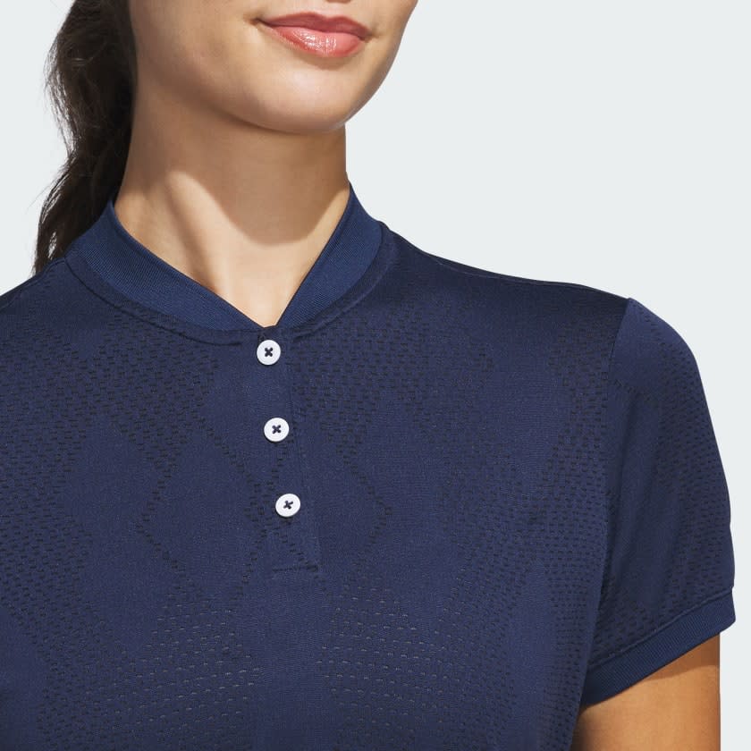 Adidas Ultimate365 Diamond Jacquard Polo Shirt Women 5