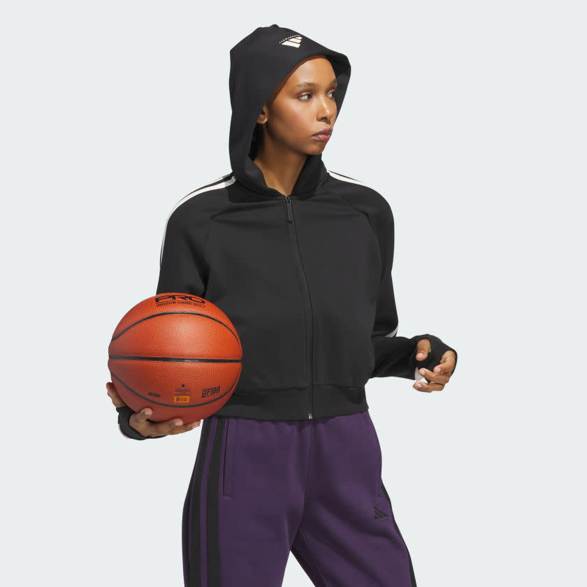 Adidas CROP HOODY Women 3