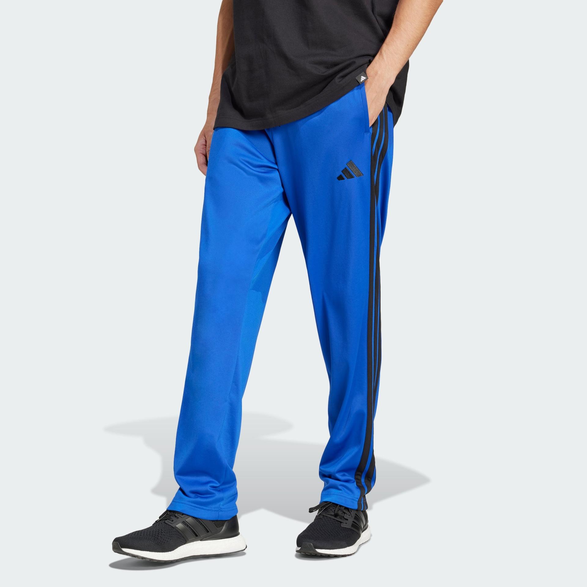 Adidas 3-Stripes Tricot Regular-Fit Open Hem Track Pants Men