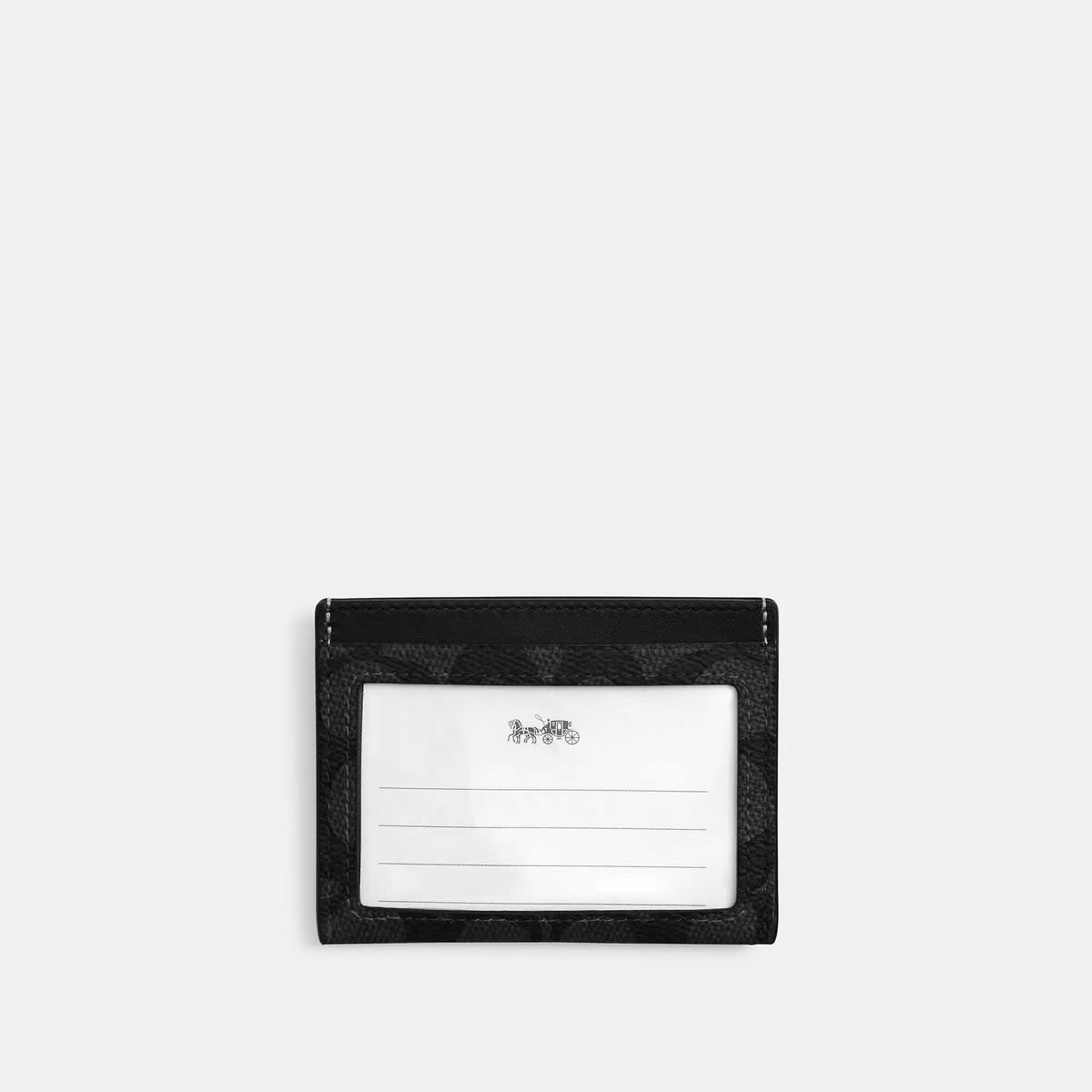 Slim Id Card Case In Signature Canvas 2