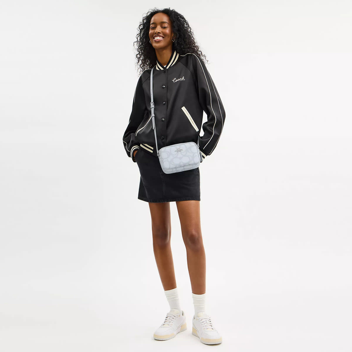 Mini Jamie Camera Bag In Sketch Signature Canvas 5