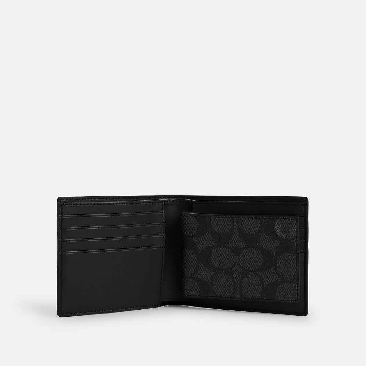 3 In 1 Wallet In Signature Canvas With Varsity Stripe 2