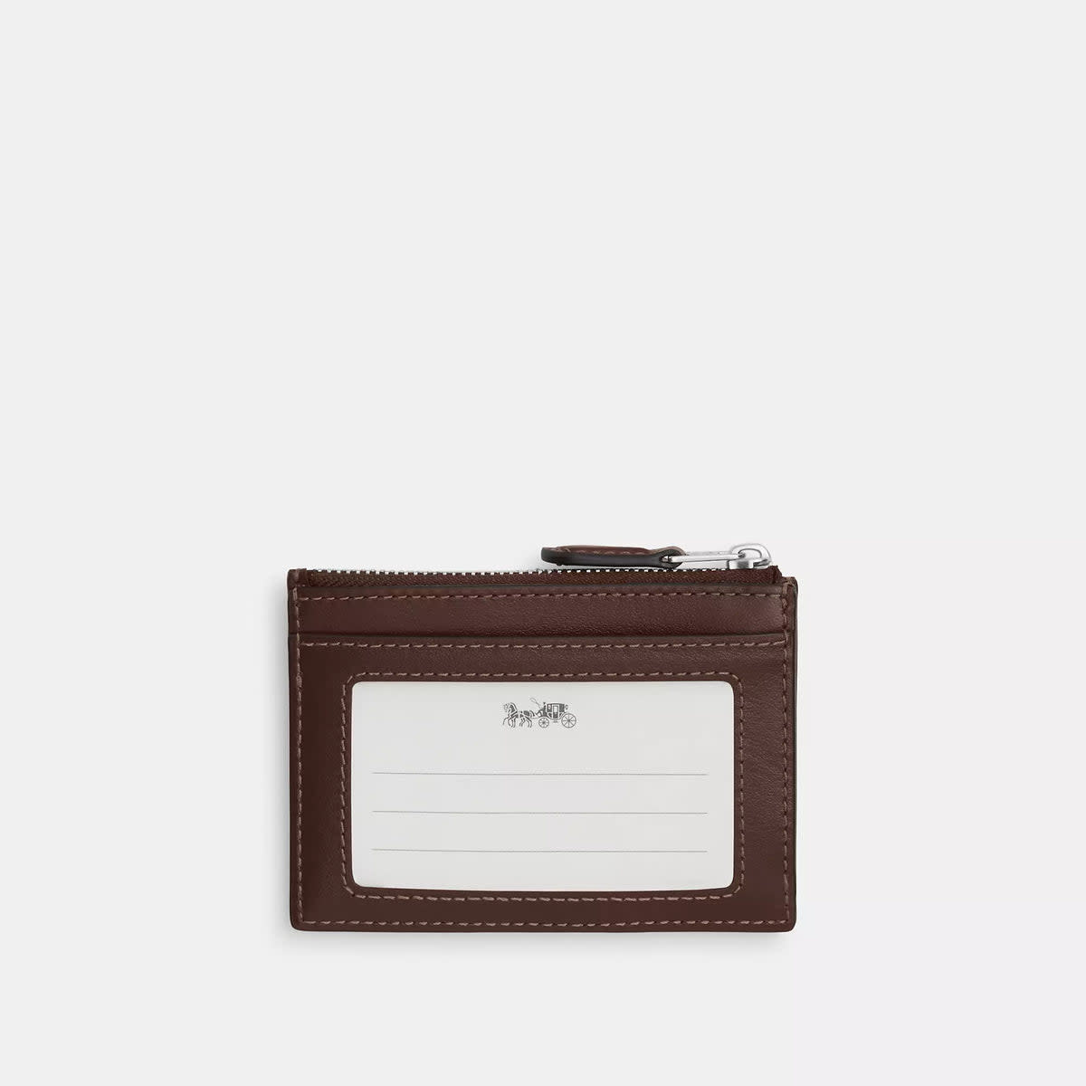 Mini Skinny Id Case In Signature Jacquard 2