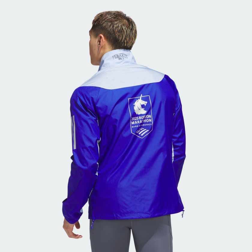Adidas Boston Marathon 2025 Own the Run Celebration Jacket Men 2