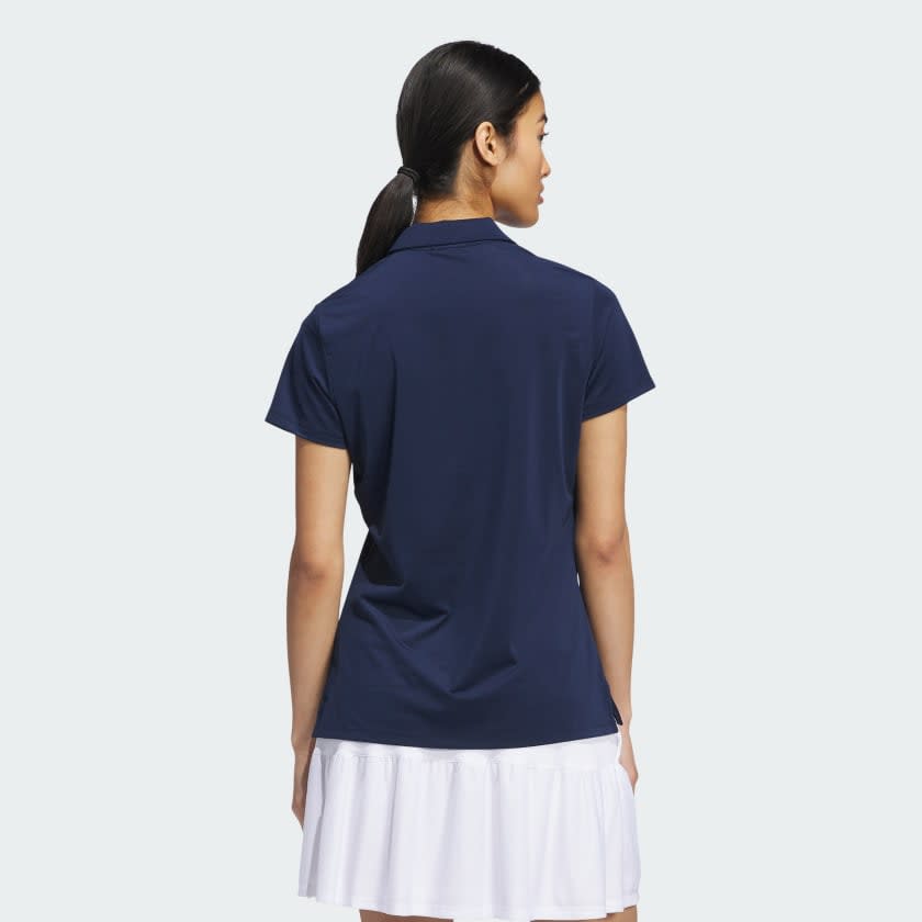 Adidas Ultimate365 Solid Short Sleeve Polo Shirt Women 2