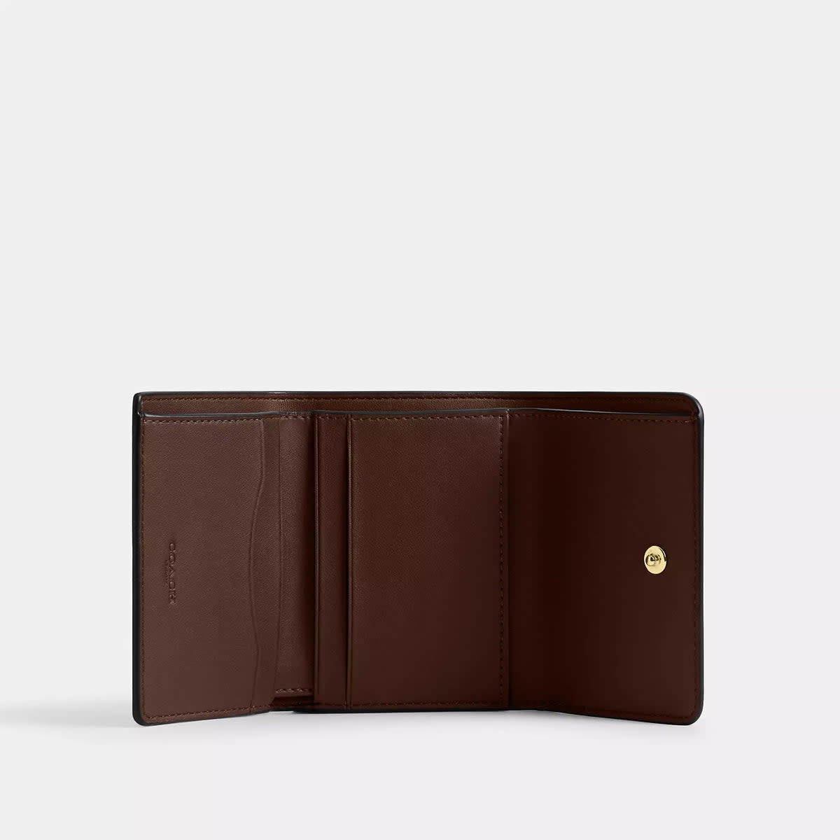 Card Holder Wallet In Blocked Signature Canvas 2