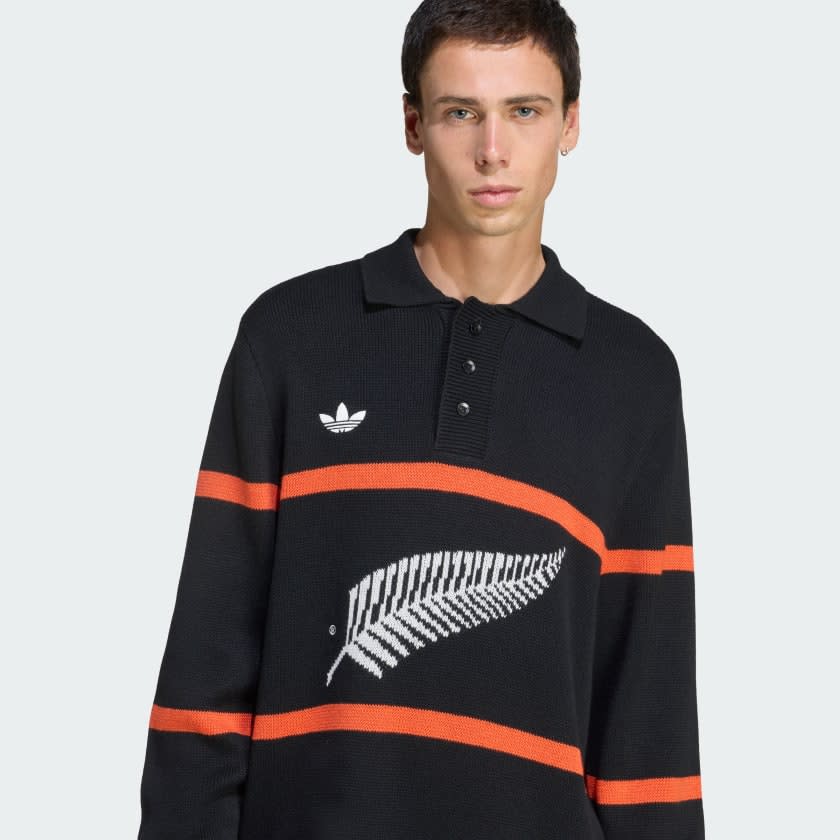 Adidas Originals & All Blacks Knitted Polo Men 4