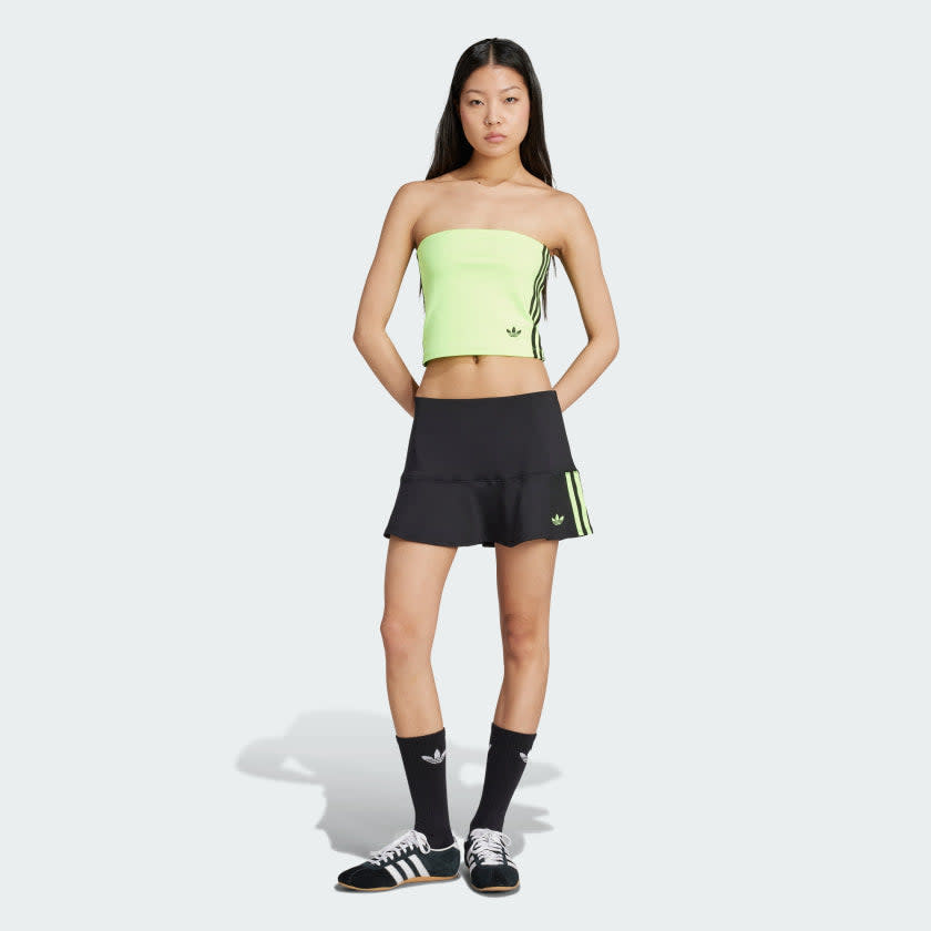 Adidas Adicolor Interlock 3-Stripes Mini Skirt Women 3