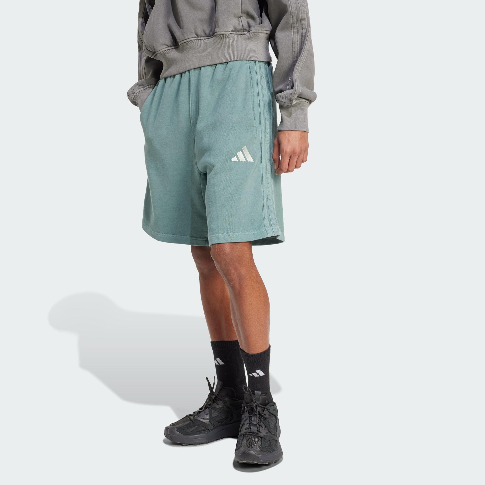 Adidas ALL SZN French Terry Washed 8 Inch Shorts Men