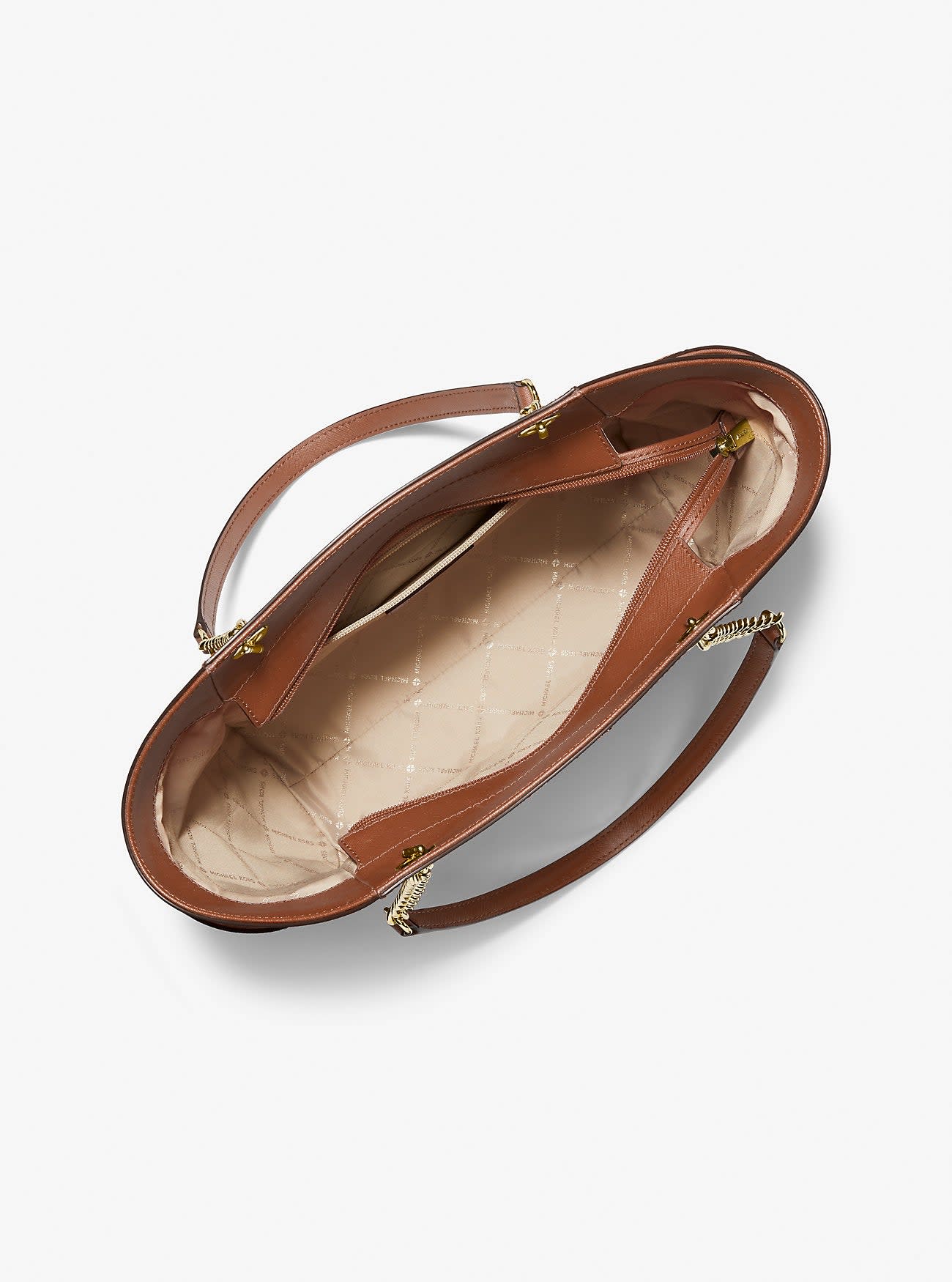 Jet Set Large Saffiano Leather Shoulder Bag 2