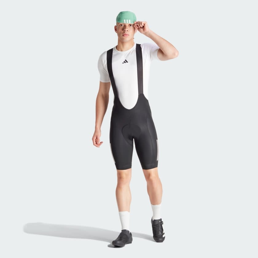 Adidas Essentials 3-Stripes Padded Cycling Bib Shorts Men 4